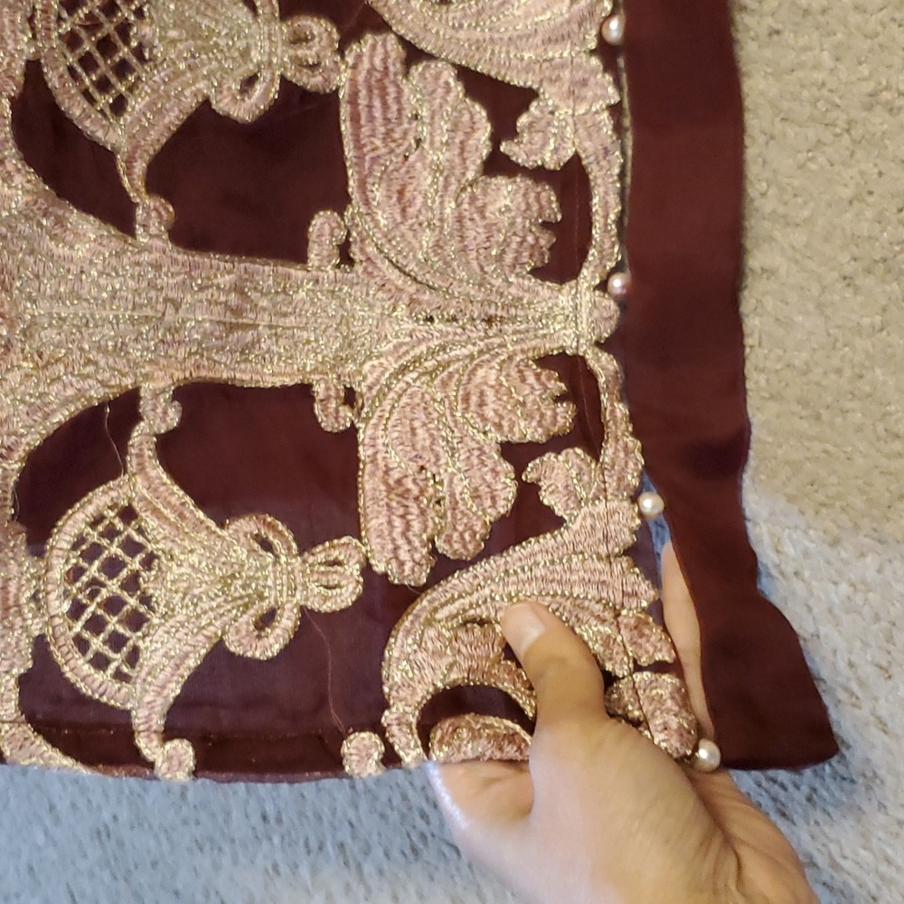 Pakistani Organza Fancy Kurta - image 3